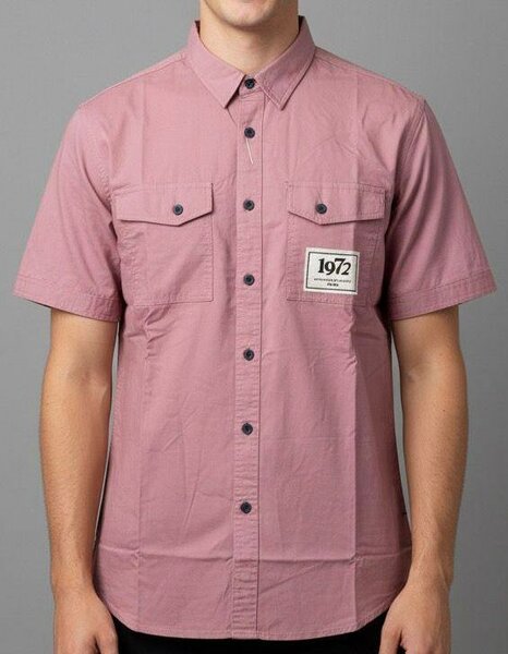 Chemise homme manches courtes