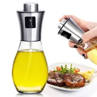 200ML KITCHAN OLIVE SPARYER PUMP REFILABLE DISPANSER BAKING BOTTLE[1PCS]
