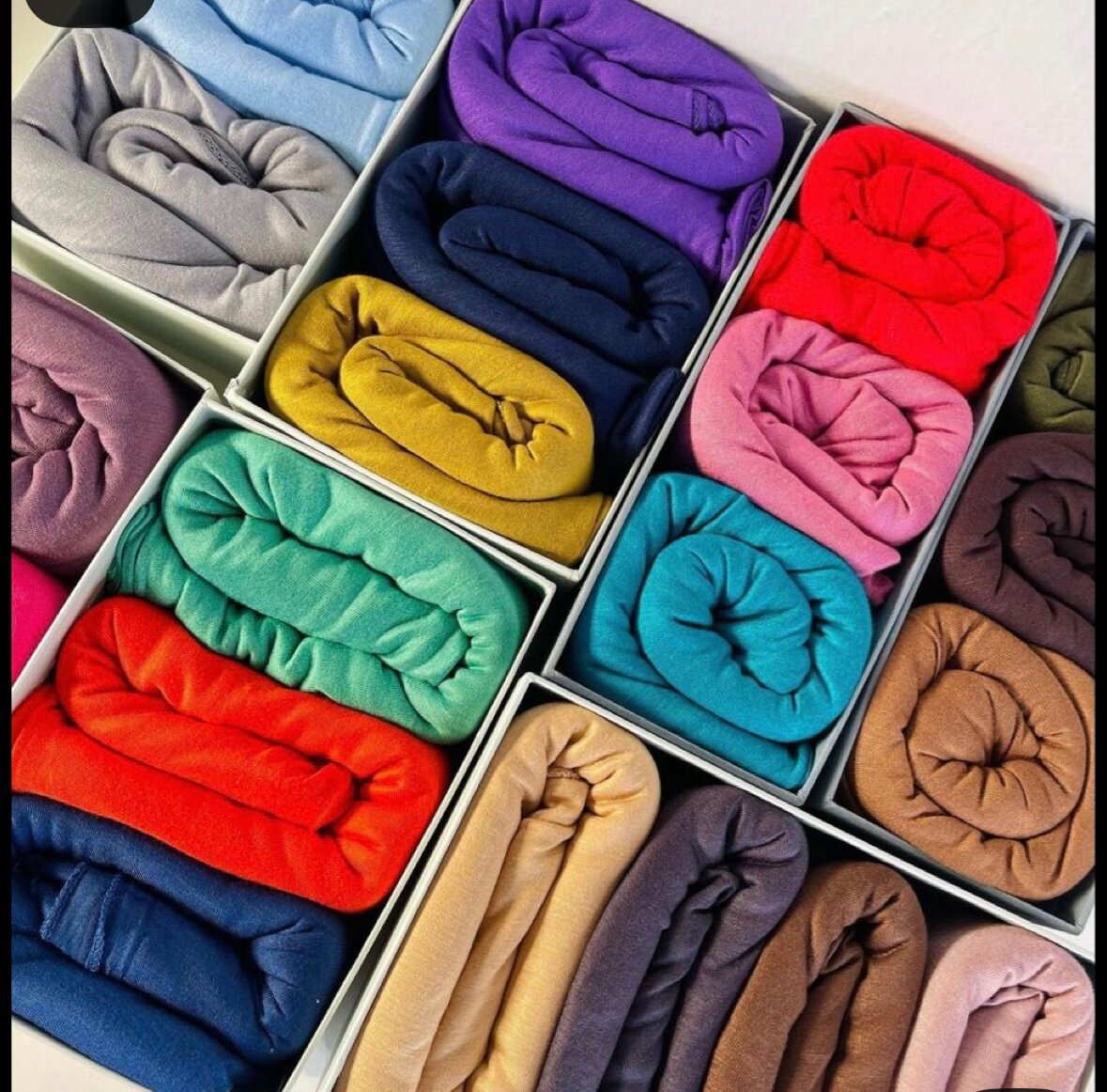 Écharpes en jersey de soie