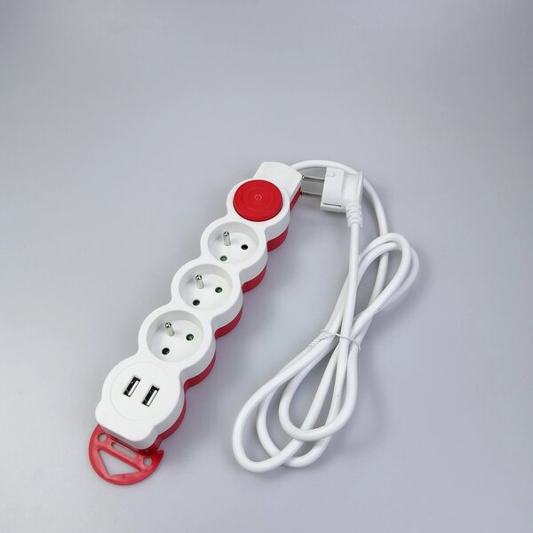 Power Strip with USB Ports