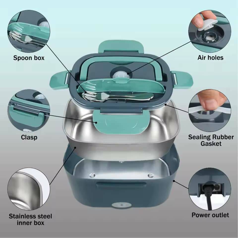 Boîte repas électrique portable
