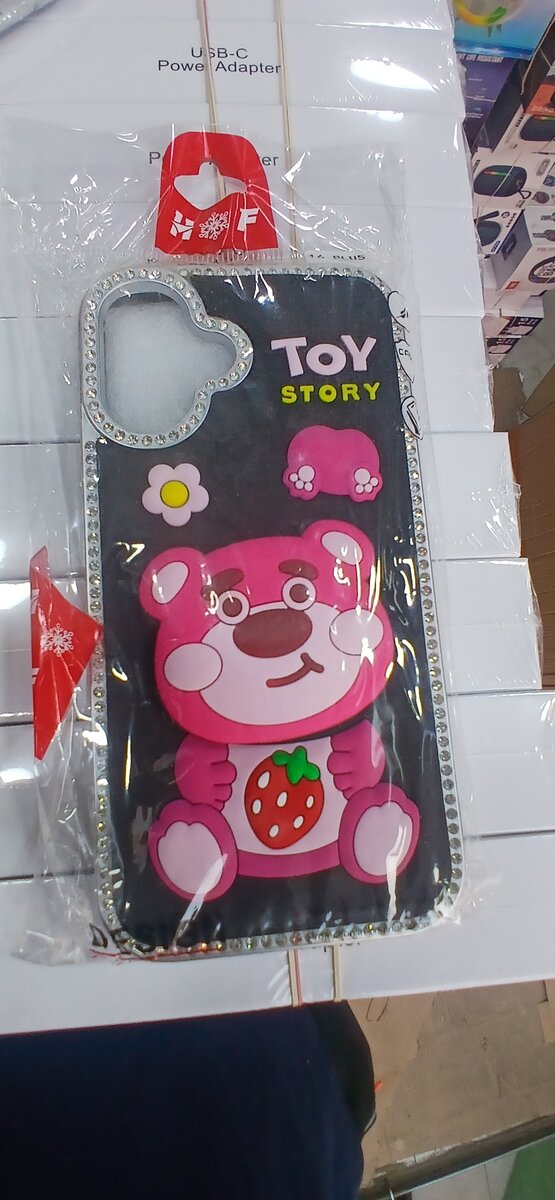 Coque de téléphone mignonne chat et ours