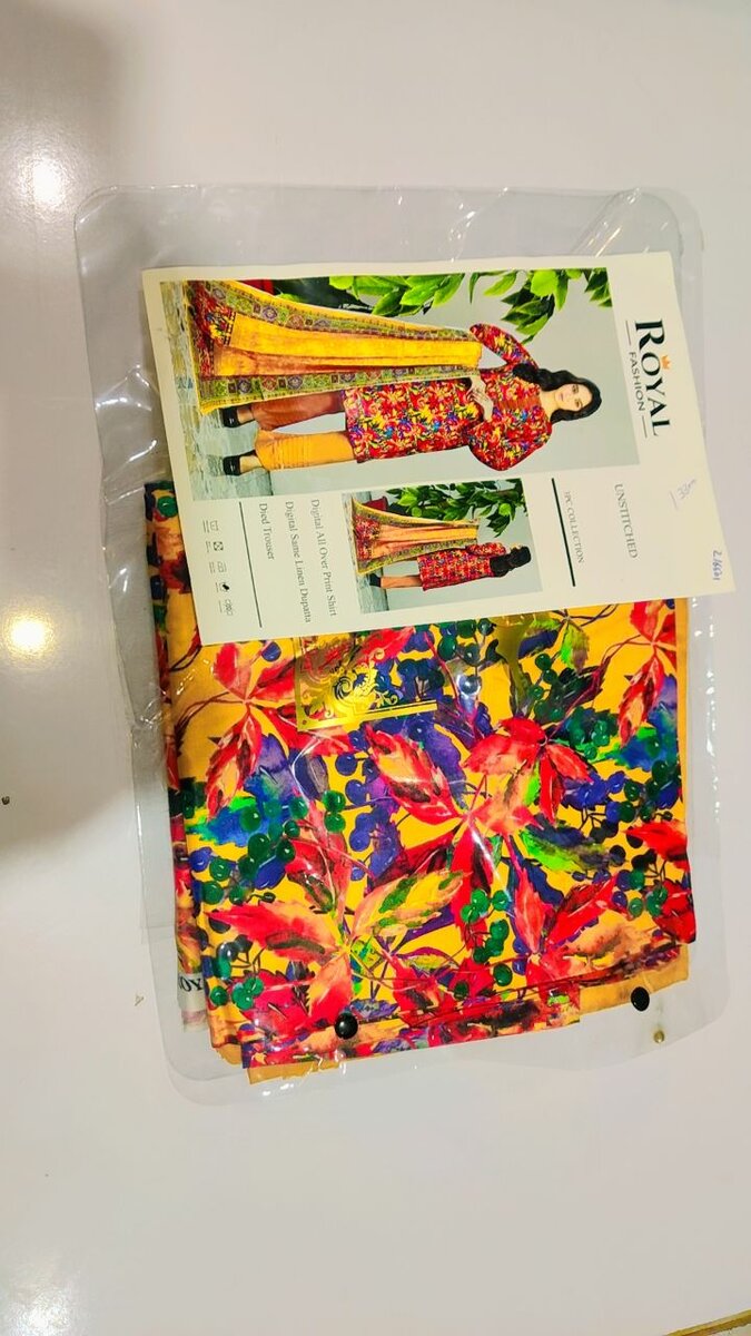 Viscos 3 pise digtal print surt