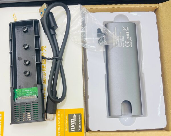 Boîtier SSD M.2 Blubendless