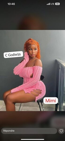 Robe moulante tricot rose