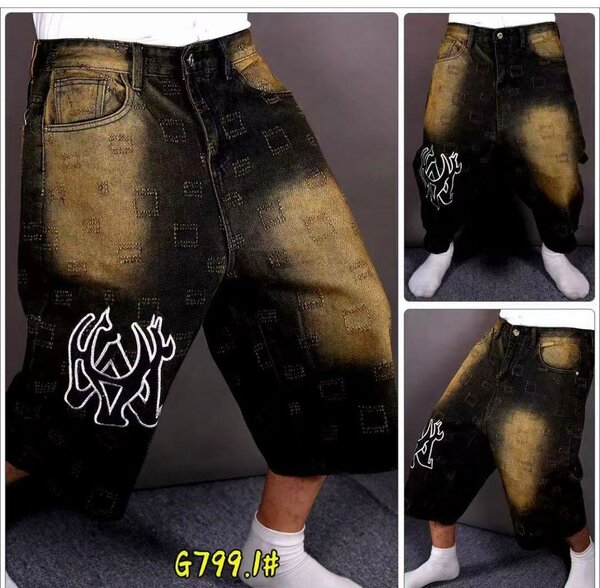 Bermudas en denim tendance