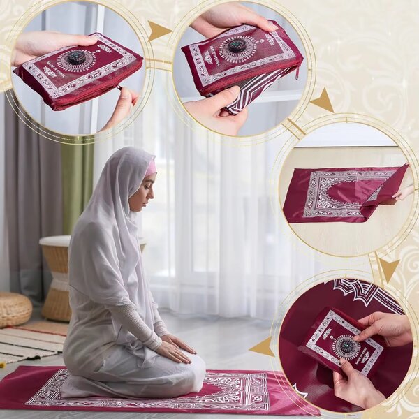 Tapis de prière de poche