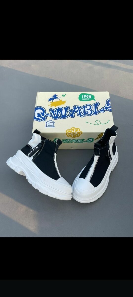 Sneakers montantes tendance