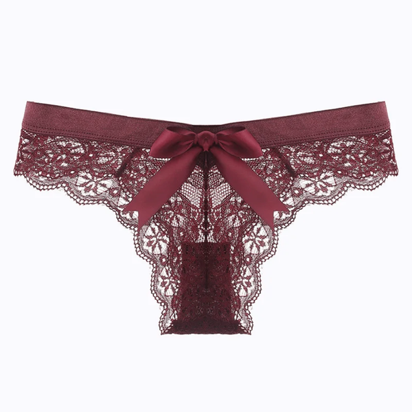 Culotte dentelle avec nœud