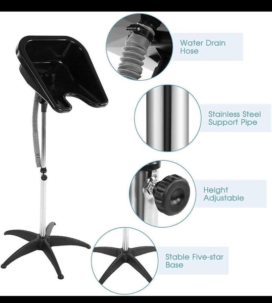 Bac de shampooing réglable