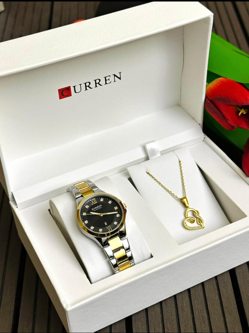 Montre CURREN avec Collier