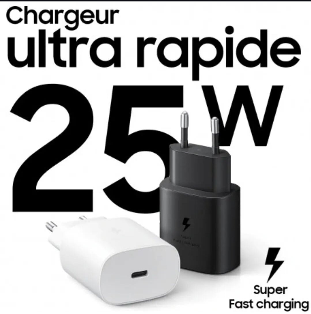 Chargeur rapide 25W USB-C