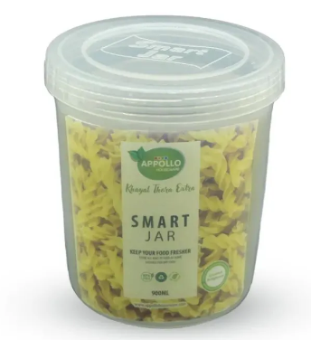 3 Different Size Smart Jar 250/550/900 ML Keep Your Food Fresh