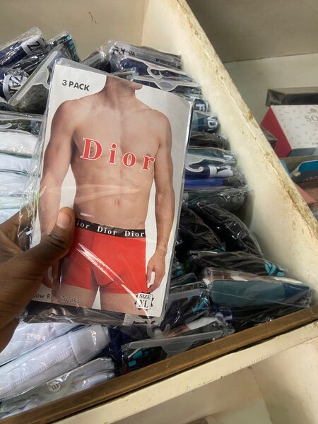 Boxers Dior en sachet