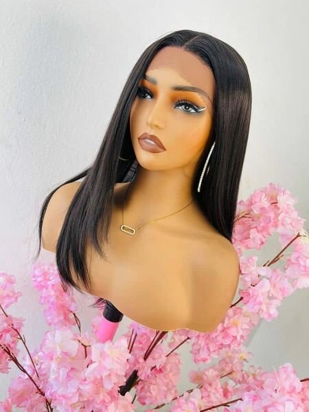 perruque semi naturel taille 24