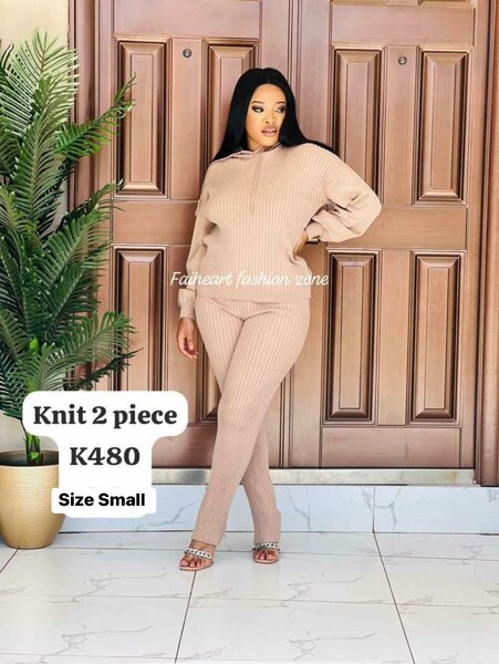 Women's set beige jacket and pants