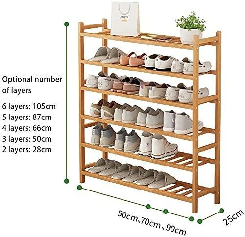 6Layers Sterling Wooden Shoe Rack