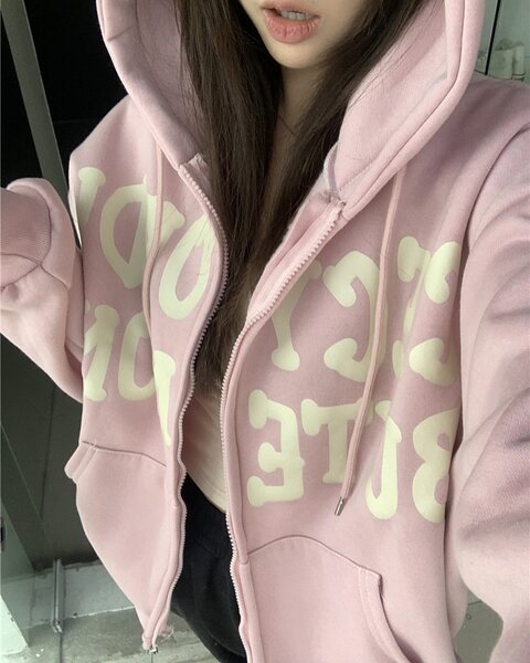 Женское теплое худи