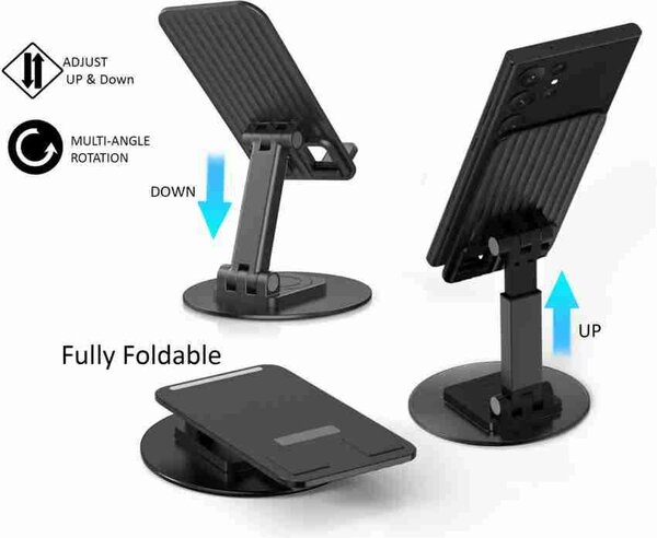 SUPPORT DE TÉLÉPHONE ROTATIF