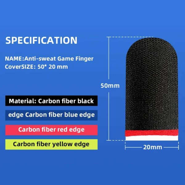 Manchons pour doigts de gamer