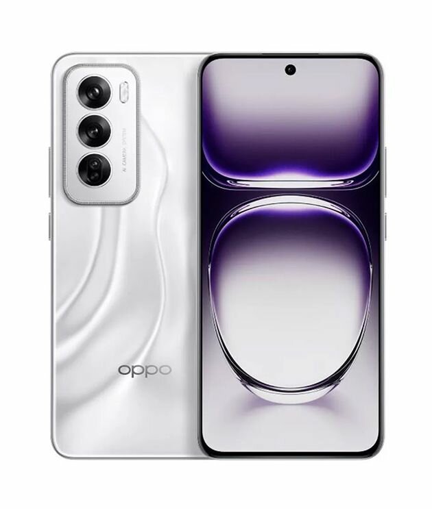 OPPO Reno 12 astro silver