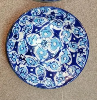 Blue Pottery Wall Hanging Plates
