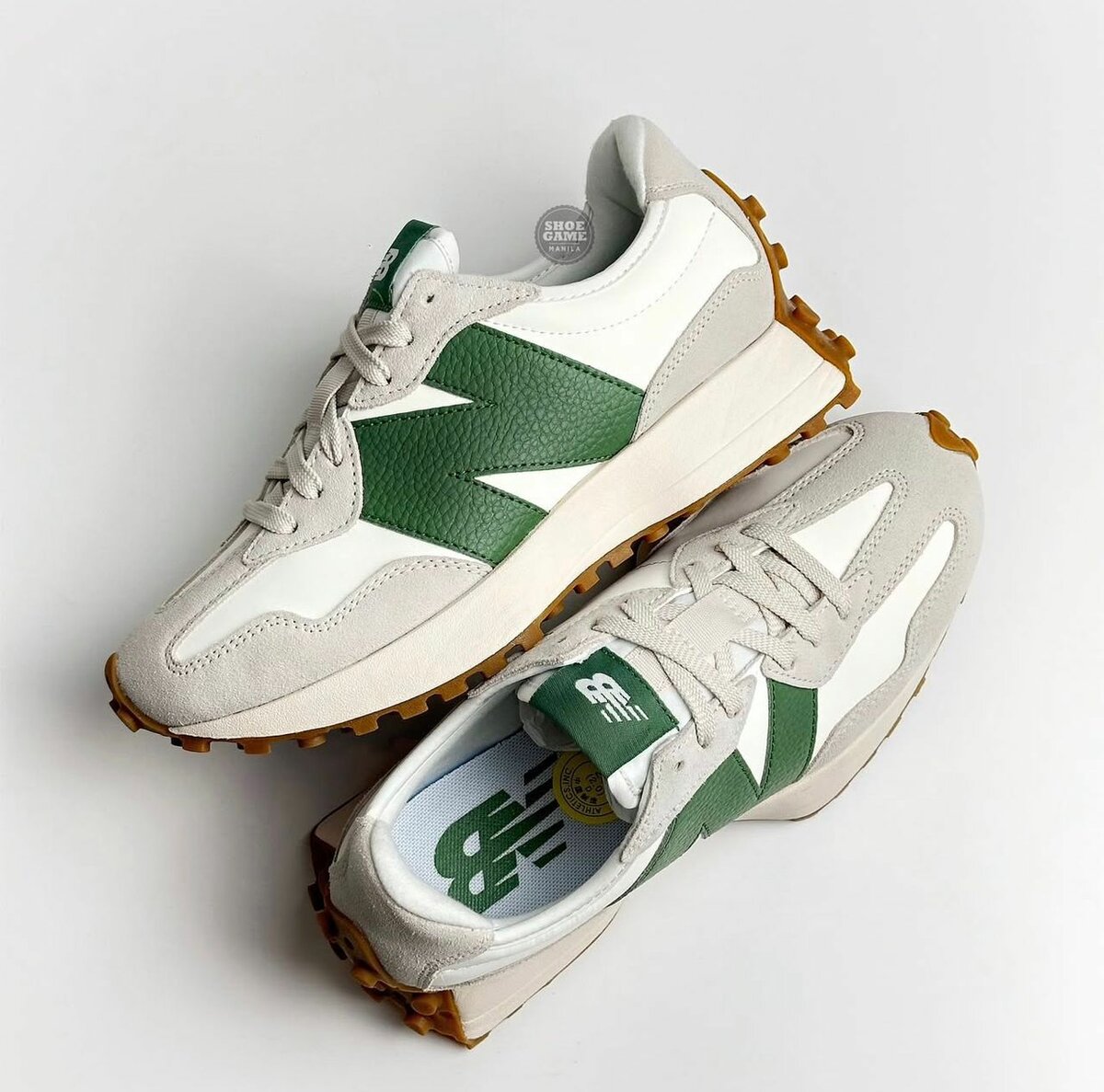 Baskets New Balance Vertes