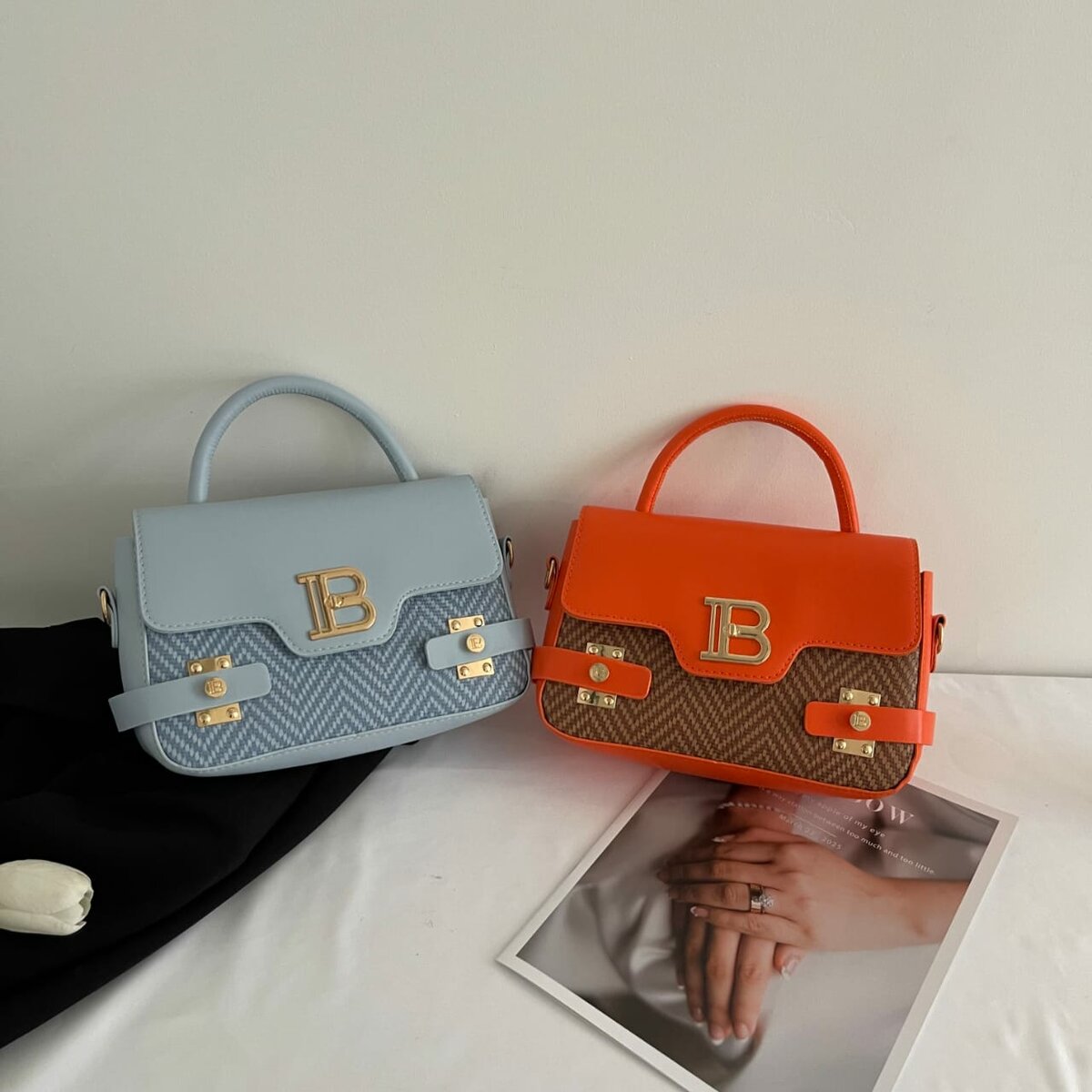 Élégant Sac à Main en Cuir