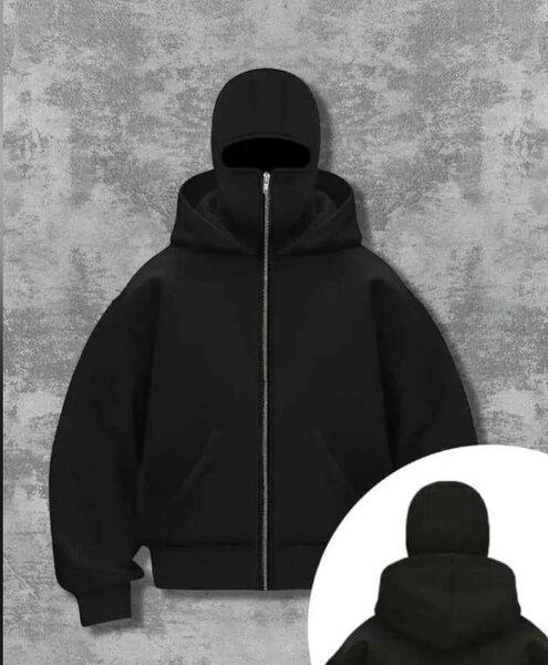 Pull SHEIN noir avec cagoule