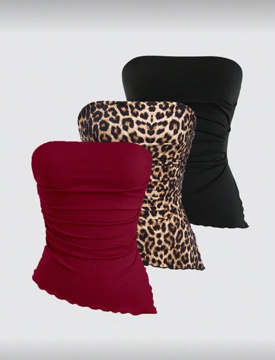 Lot de hauts tube féminins