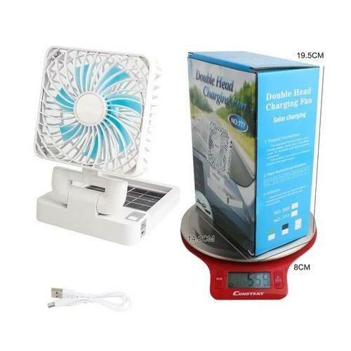 Mini Ventilateur Solaire Et Pliant Rechargeable Automatique