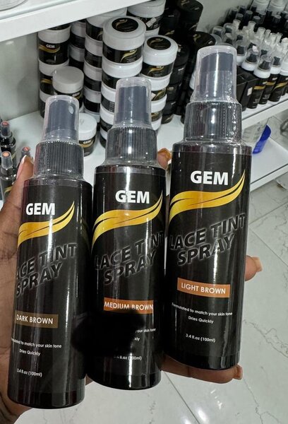 Lace tint spray