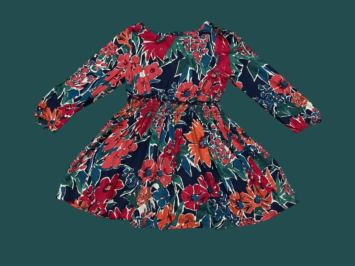 Robe Fille Fleurie Élégante