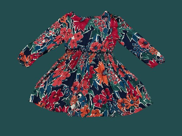 Robe Fille Fleurie Élégante