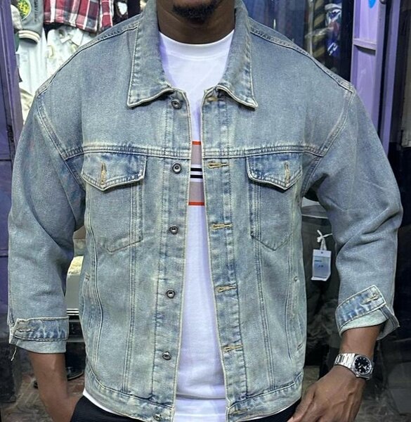 Veste en jean décontractée