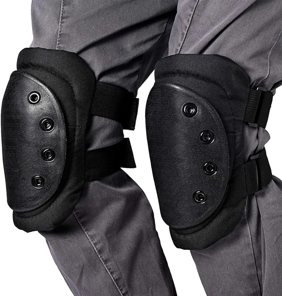 Genouillères de protection motards