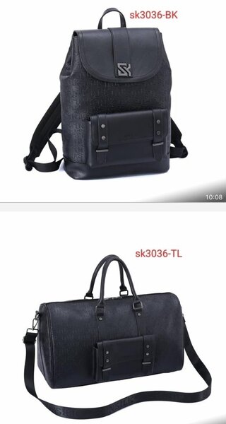 Sac à dos et de voyage en cuir