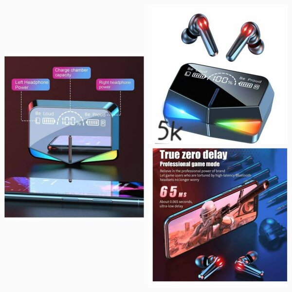 Écouteurs sans fil gaming ultra-rapides