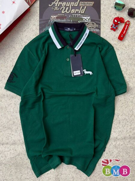 Polo vert chic pour hommes