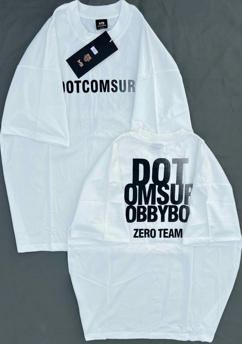 T-shirt oversize imprimé tendance