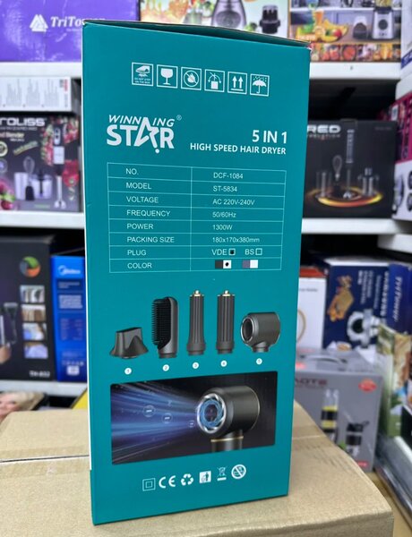 Стайлер 5в1. Фен стайлер.