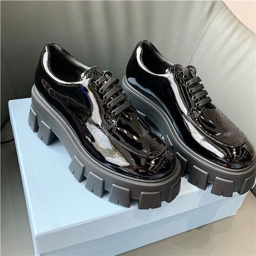 Prada Monolith - Mirror Black