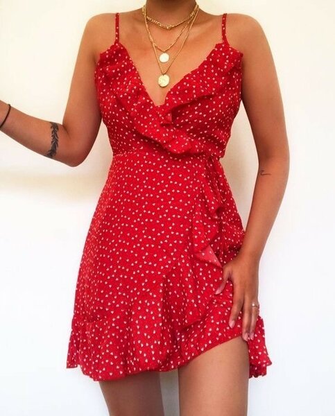 Robe d'été féminine élégante