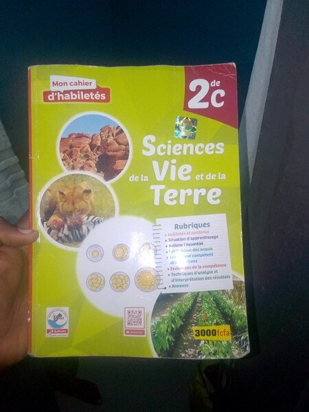 Cahier d'activités SVT