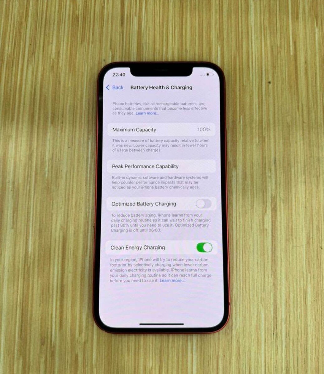 iPhone 12 64GB Rouge