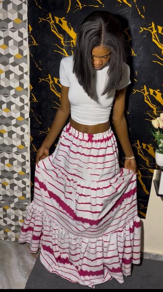 Jupe Bohème Longue Tendance