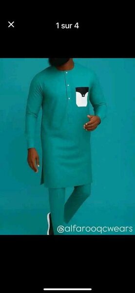 Ensemble Homme Africain chic