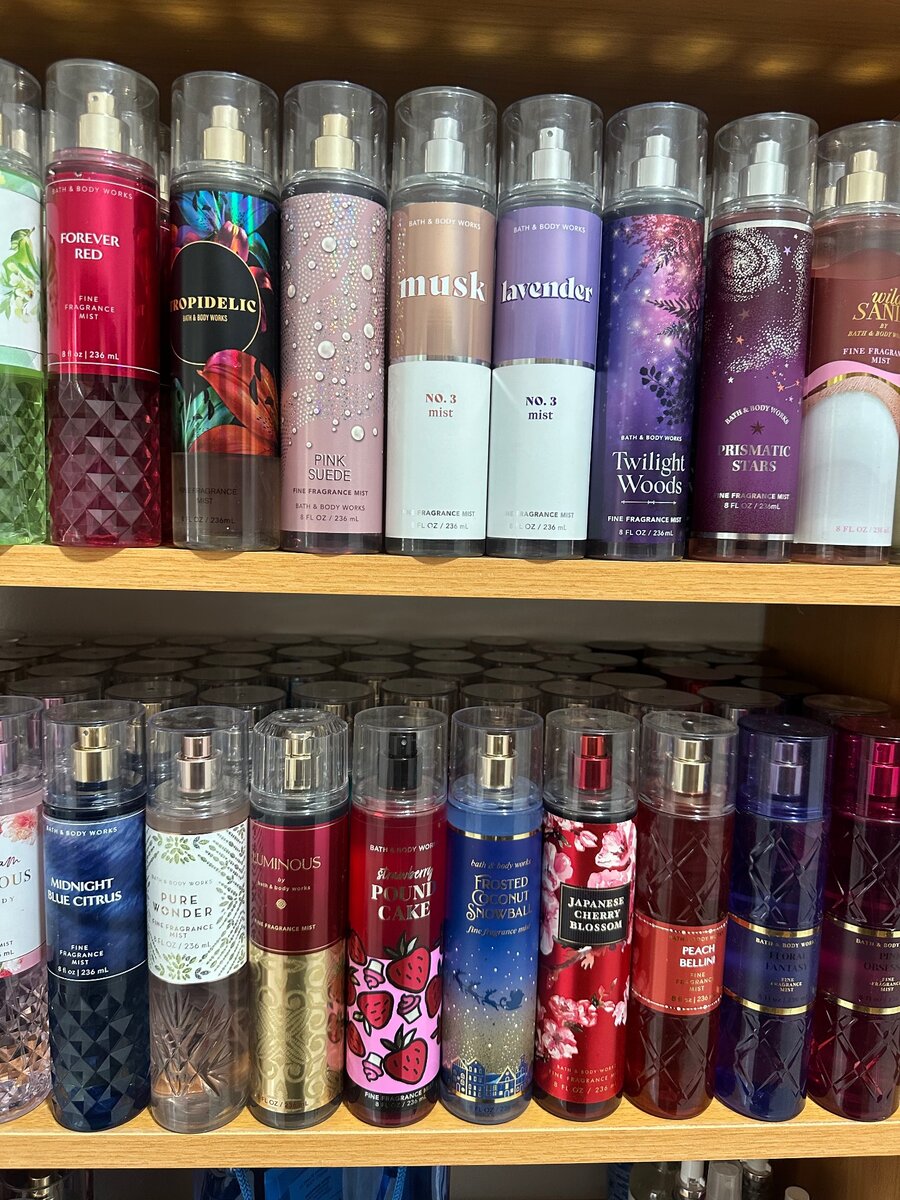 Bath and body works mist