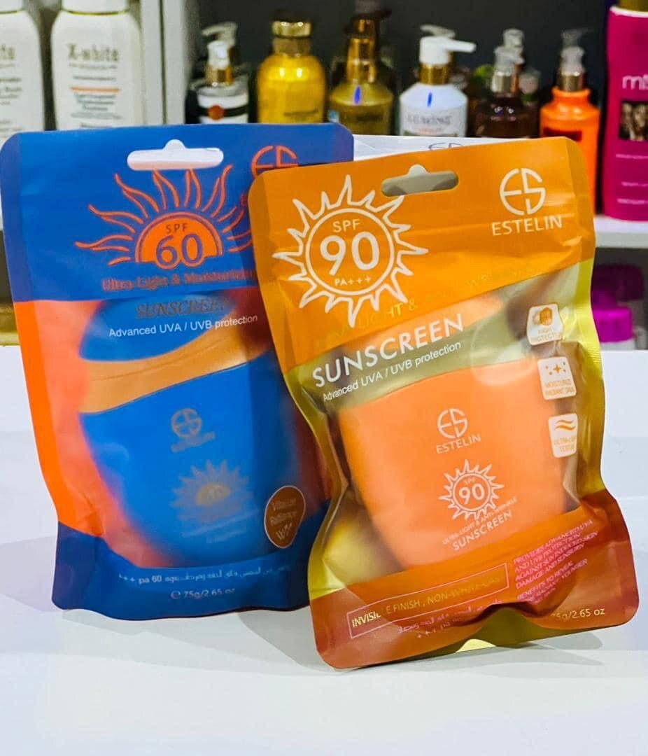 Estelin spf 60 ultra light hydrating sunscreen