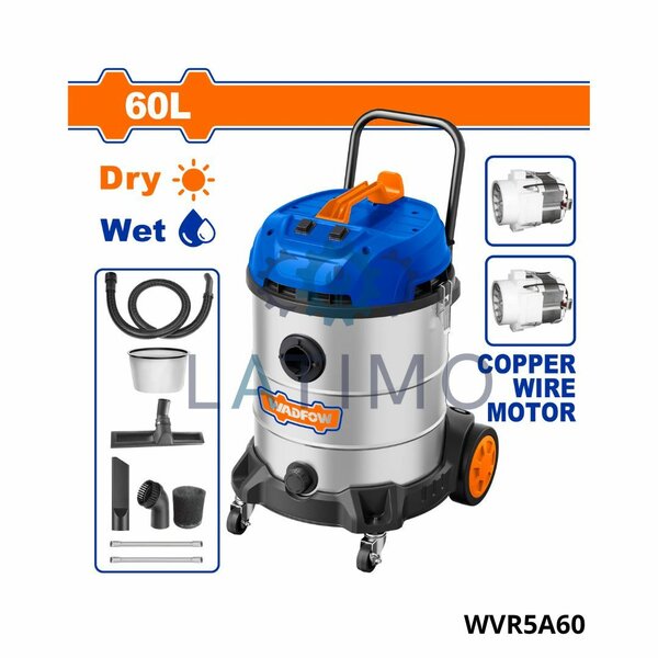 Aspirateur industriel WADFOW 60L